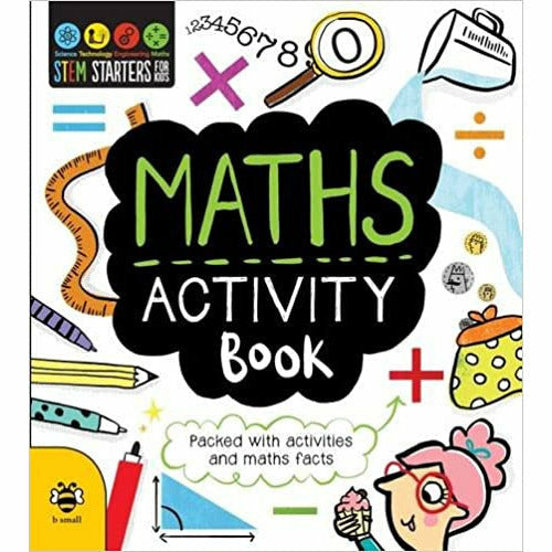 Collection of STEM Starters for Kids by Jenny Jacoby featuring colorful activity books on science, robotics, geology, and engineering.