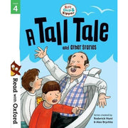 Read With Oxford Phonics Stage 4 Biff, Chip & Kipper book collection by Roderick Hunt and Alex Brychta, paperback set of four.