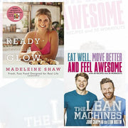 Ready Steady Glow and The Lean Machines book collection set by John Chapman and Leon Bustin, non-fiction paperbacks.