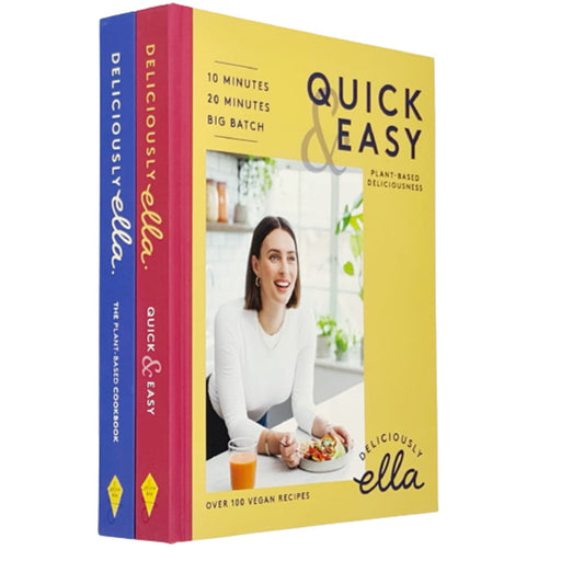 Deliciously Ella Collection By Ella Mills 2 Books Set(Quick & Easy Plant-Based) - The Book Bundle