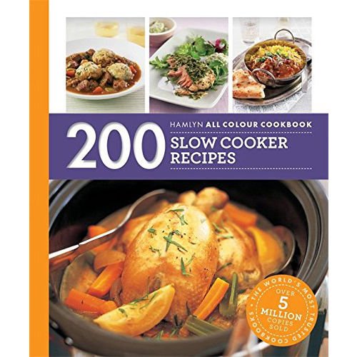 Sara Lewis Skinny Slow Cooker Soup Recipe Book and collection set with 200 slow cooker recipes, paperback cooking books.