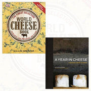 A Year in Cheese and World Cheese Book Collection 2 Books Bundle Set - The Book Bundle
