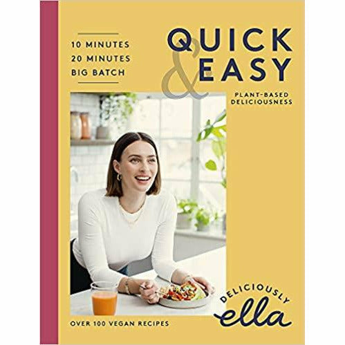 Deliciously Ella Collection By Ella Mills 2 Books Set (Quick & Easy ,Friends)NEW - The Book Bundle