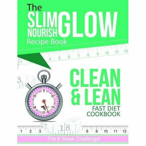 Fat for fuel ketogenic cookbook[hardcover] and glow15 and clean & lean and spiralize 4 books collection set - The Book Bundle