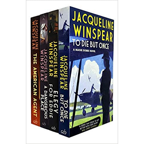 Jacqueline Winspear Maisie Dobbs Series Collection 4 Books Set (To Die But Once) - The Book Bundle