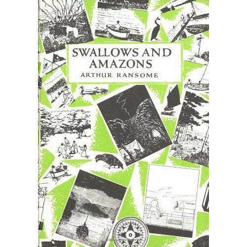 Swallows and Amazons Series Collection Series 4 Books (Winter Holiday, Peter Duck, Swallowdale, Swallows and Amazons) - The Book Bundle
