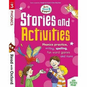 Read with Oxford Phonics Practice: Stage 1 - 3: Biff, Chip and Kipper: 6 Activity Books Collection Set - The Book Bundle