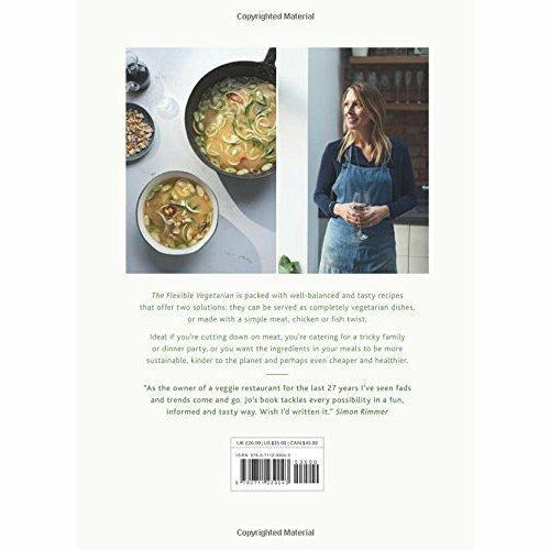 The Flexible Vegetarian: Flexitarian recipes to cook with or without meat By Jo Pratt - The Book Bundle