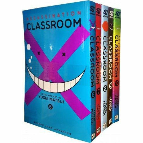 Assassination Classroom Yusei Matsui Volume 6-10 Collection 5 Books Set (Series 2) - The Book Bundle