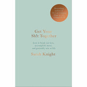 Set of four hardcover books by Sarah Knight, including The Life-Changing Magic of Not Giving a F*ck and You Do You, featuring colorful covers.