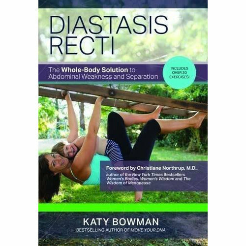Katy Bowman Move Your DNA and Diastasis Recti books collection set in paperback, featuring natural movement exercises for health.