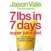 Jason Vale Super Fast Food [Hardcover] and 7lbs in 7 Days Super Juice Diet 2 Books Bundle Collection with Gift Journal - The Book Bundle