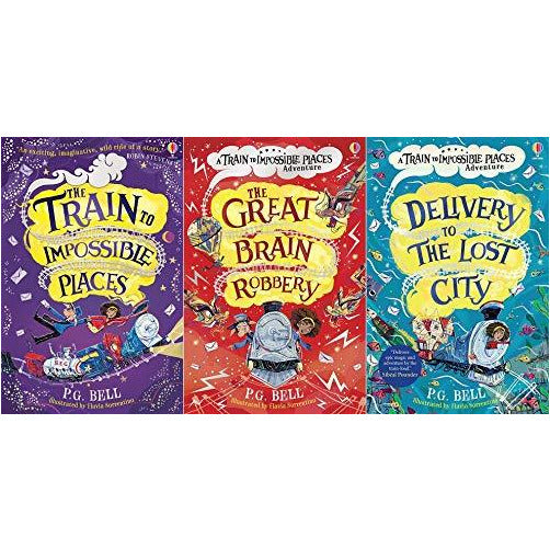 The Train to Impossible Places Adventure 3 Book Set Collection - The Book Bundle