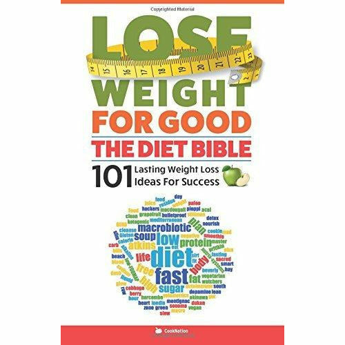 hairy dieters go veggie,hairy dieters fast food,lose weight for good the diet bible and vegan cookbook for beginners 4 books collection set - The Book Bundle