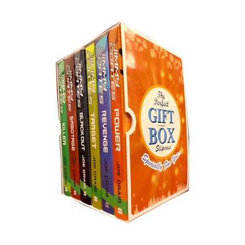 Jimmy Coates Series 6 Books Collection Joe Craig Gift Wrapped Slipcase Sabotage - The Book Bundle