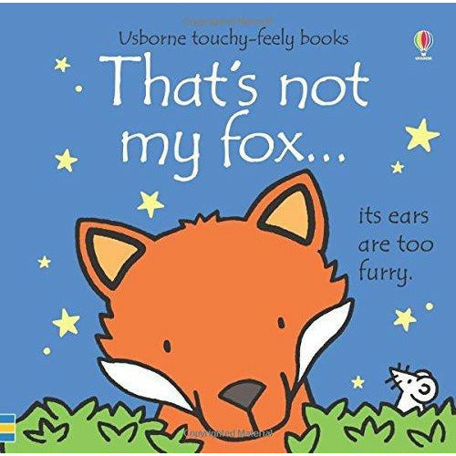 Usborne Thats Not Wild Animals 6 Books Collection  Set Series 2 (Thats Not My Fox,My Tiger,My Bear,My Owl,My Badger,My Otter) - The Book Bundle