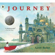 Wordless Trilogy book collection by Aaron Becker featuring three paperback fiction books with colorful cover illustrations.