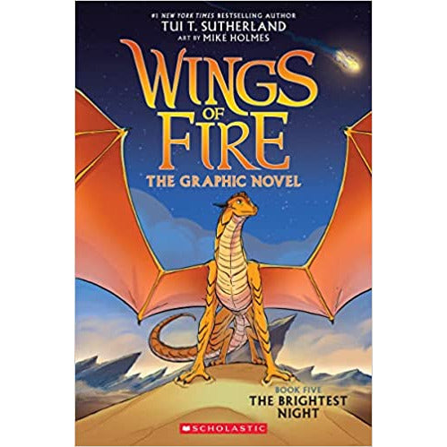 The Brightest Night (Wings of Fire Graphic Novel 5) by Tui T. Sutherland - The Book Bundle