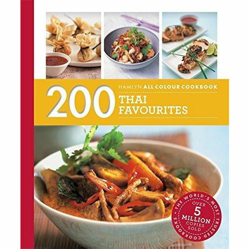 hamlyn all colour cookery collection 7 books set - 200 super soups, 200 one pot meals, 200 pasta dishes, 200 thai favourites - The Book Bundle