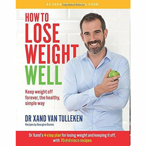 Set of three non-fiction books from The Midlife Kitchen collection by Mimi Spencer and Sam Rice, featuring recipes and weight loss tips.