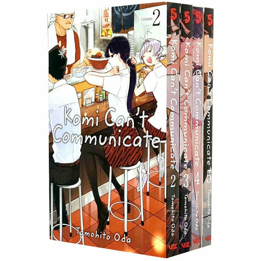 Komi Can't Communicate 4 Books Collection Set by Tomohito Oda Volume 2 3 4 5 NEW - The Book Bundle