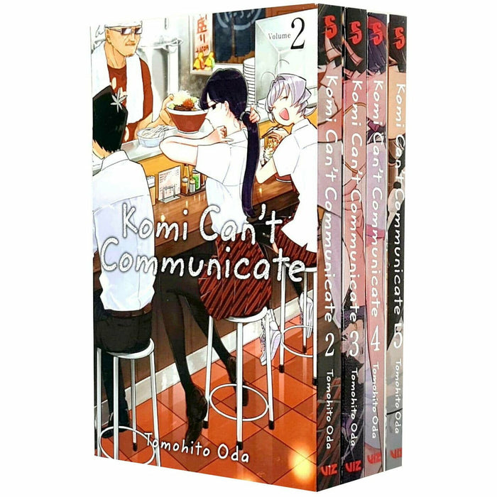 Komi Can't Communicate 4 Books Collection Set by Tomohito Oda Volume 2 3 4 5 NEW - The Book Bundle