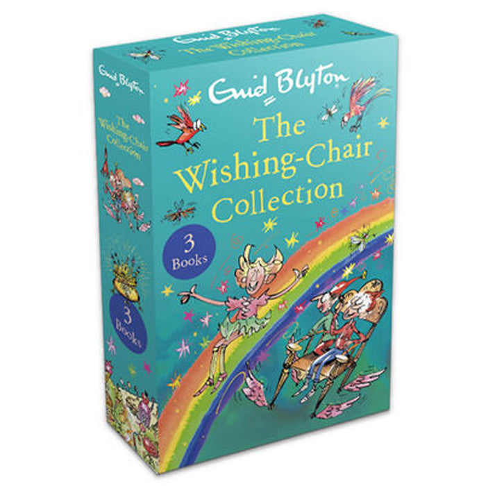 The Wishing-Chair Series 3 Books Box Set Collection By Enid Blyton (The Adventures of the Wishing Chair, The Wishing Chair Again  & More Wishing Chair Stories) - The Book Bundle