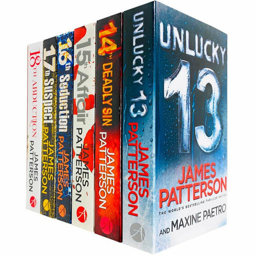 James Patterson Womens Murder Club Series 8 Books Collection Set (Books 13-18) - The Book Bundle