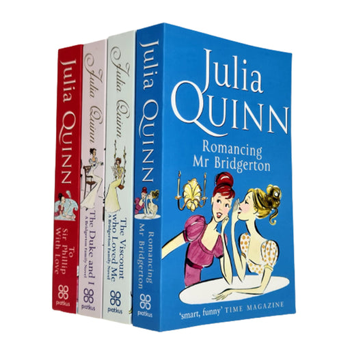 Bridgerton Family Series Julia Quinn 4 Books Collection Set (The Duke and I) NEW - The Book Bundle