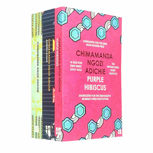 Chimamanda ngozi adichie 3 books collection set, (half of a yellow sun, americanah and purple hibiscus - The Book Bundle