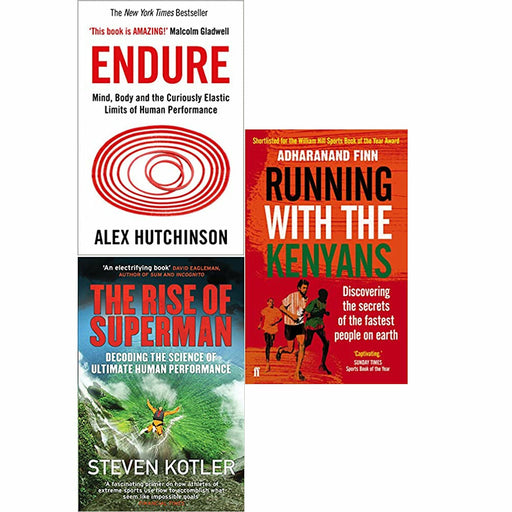 Endure: Mind, Body, The Rise of Superman, Running with the Kenyans 3 Books Set - The Book Bundle