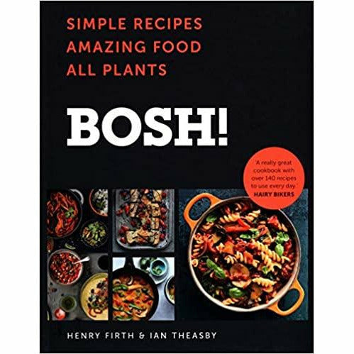 BOSH! Series 4 Books Collection Set By Henry Firth(Simple recipes, BISH, Live, Bosh) - The Book Bundle
