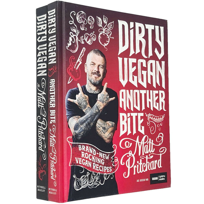 Dirty Vegan Another Bite & Dirty Vegan By Matt Pritchard 2 Books Collection Set - The Book Bundle