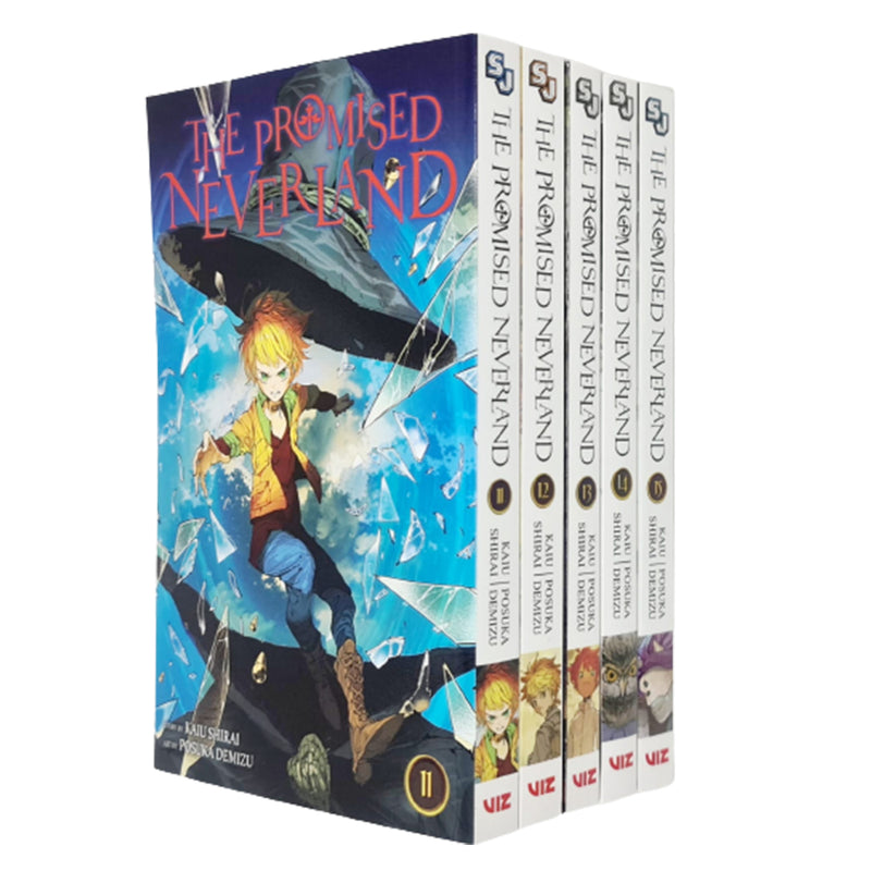 The Promised Neverland, Volume 1-15 Collection 15 Books Set by Kaiu Shirai NEW - The Book Bundle