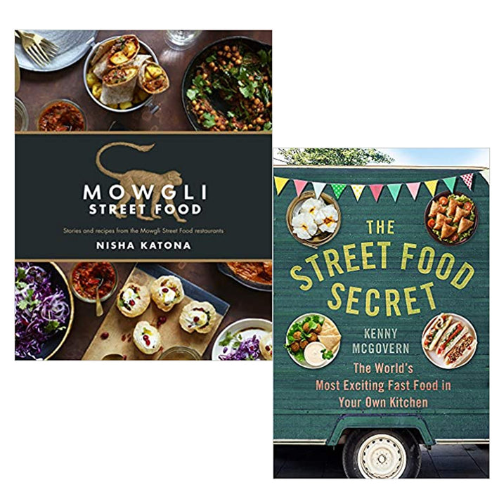 Mowgli Street Food: Stories and recipes & The Street Food Secret 2 Books Collection Set - The Book Bundle
