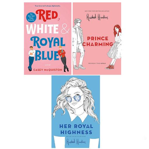 Her Royal Highness,Royals,Red, White & Royal Blue 3 Books Collection Set By Rachel Hawkins & Casey McQuiston - The Book Bundle