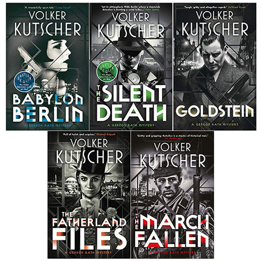 A Gereon Rath Mystery Series By Volker Kutscher (Berlin, Death, Goldstein, Fatherland, Fallen) - The Book Bundle