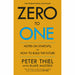 Zero to One: Notes on Start Ups, or How to Build the Future By Blake Masters - The Book Bundle