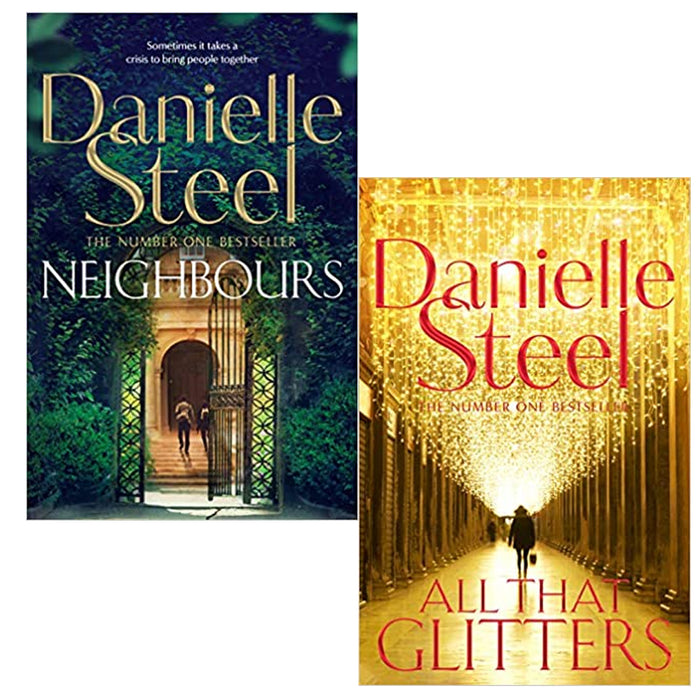 Danielle Steel 2 Books Collection Set (Neighbours,All That Glitters) - The Book Bundle