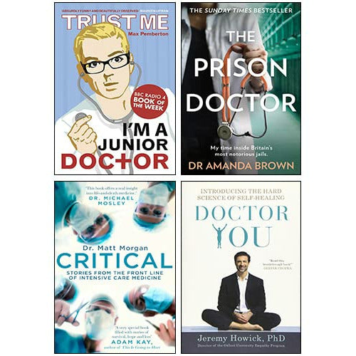 Trust Me, Doctor You, Critical , THE PRISON DOCTOR 4 Books Set - The Book Bundle