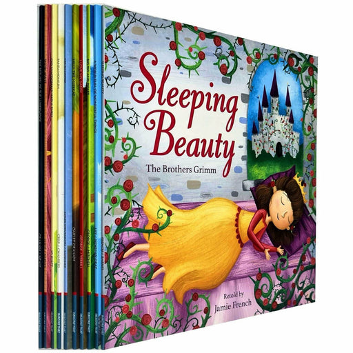 Children Picture Storybooks 10 Books Collection Set (Sleeping Beauty, Snow White, Big Pig and Piglet) - The Book Bundle