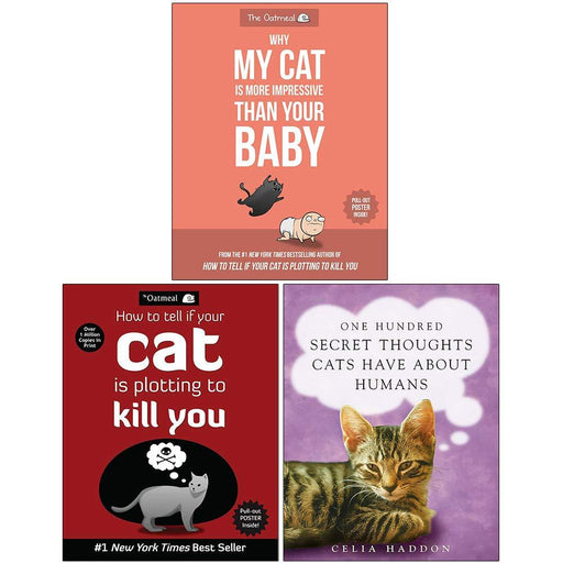 Why My Cat Is More Impressive Than Your Baby 3 Books Collection Set - The Book Bundle