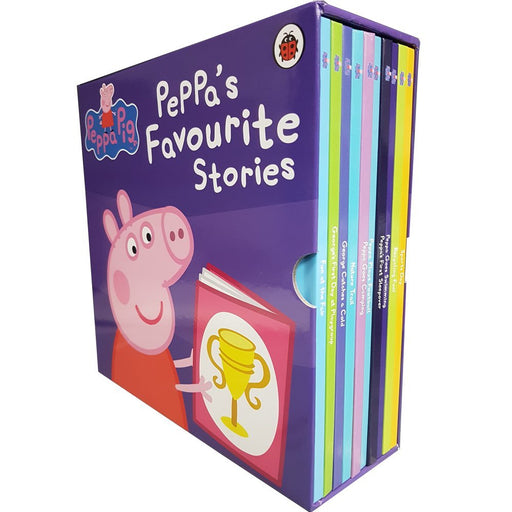 Peppa pig favourite stories 10 books Collection box Set - The Book Bundle