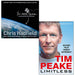 You Are Here Around the World in 92 Minutes By Chris Hadfield & Limitless The Autobiography By Tim Peake 2 Books Collection Set - The Book Bundle
