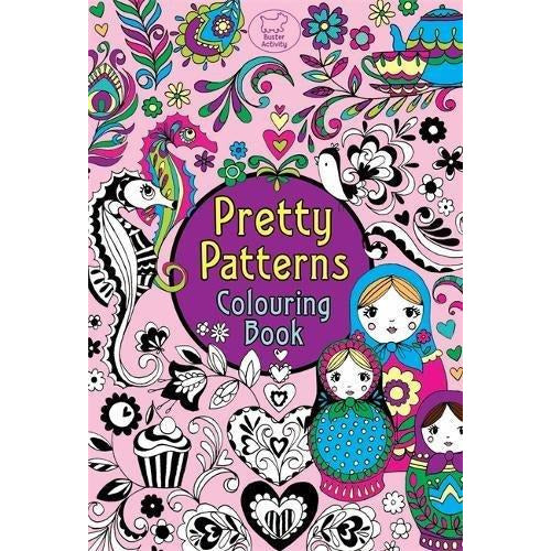 Pretty Patterns Colouring Book (Pretty Patterns) (Buster Activity) - The Book Bundle