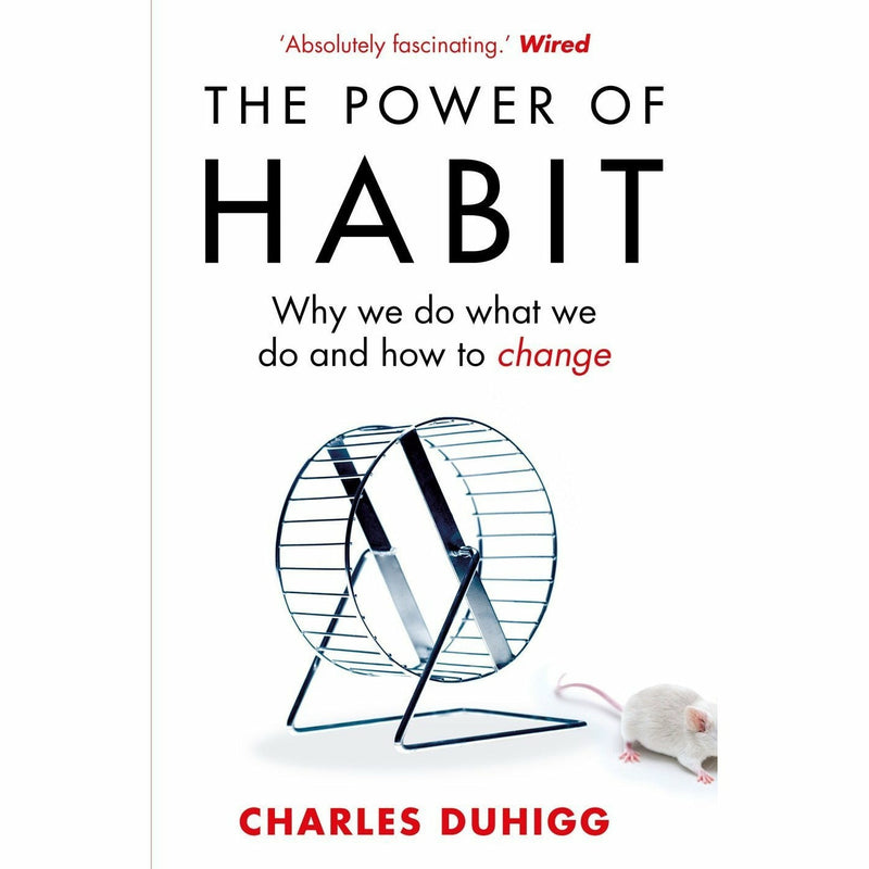 Set of three non-fiction paperback books on habits and sleep by Charles Duhigg, including The Power of Habit, Why We Can't Sleep, and The Sleep Book.