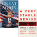 Great Again & A Very Stable Genius: Donald J. Trump's Testing 2 Books Collection Set - The Book Bundle