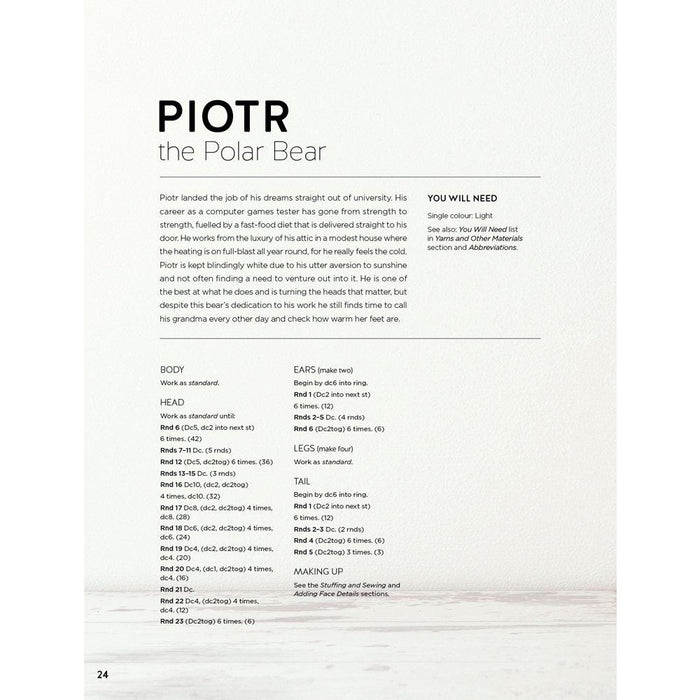 Edward's Menagerie: Over 40 soft and snuggly toy animal crochet patterns - The Book Bundle