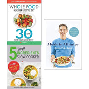 Donals meals in minutes [hardcover], whole food diet, 5 simple ingredients slow cooker 3 books collection set - The Book Bundle