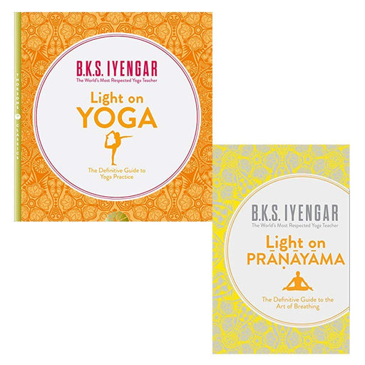 Light on Yoga and Light on Pranayama 2 Books Bundle Collection By B.K.S. Iyengar - The Book Bundle
